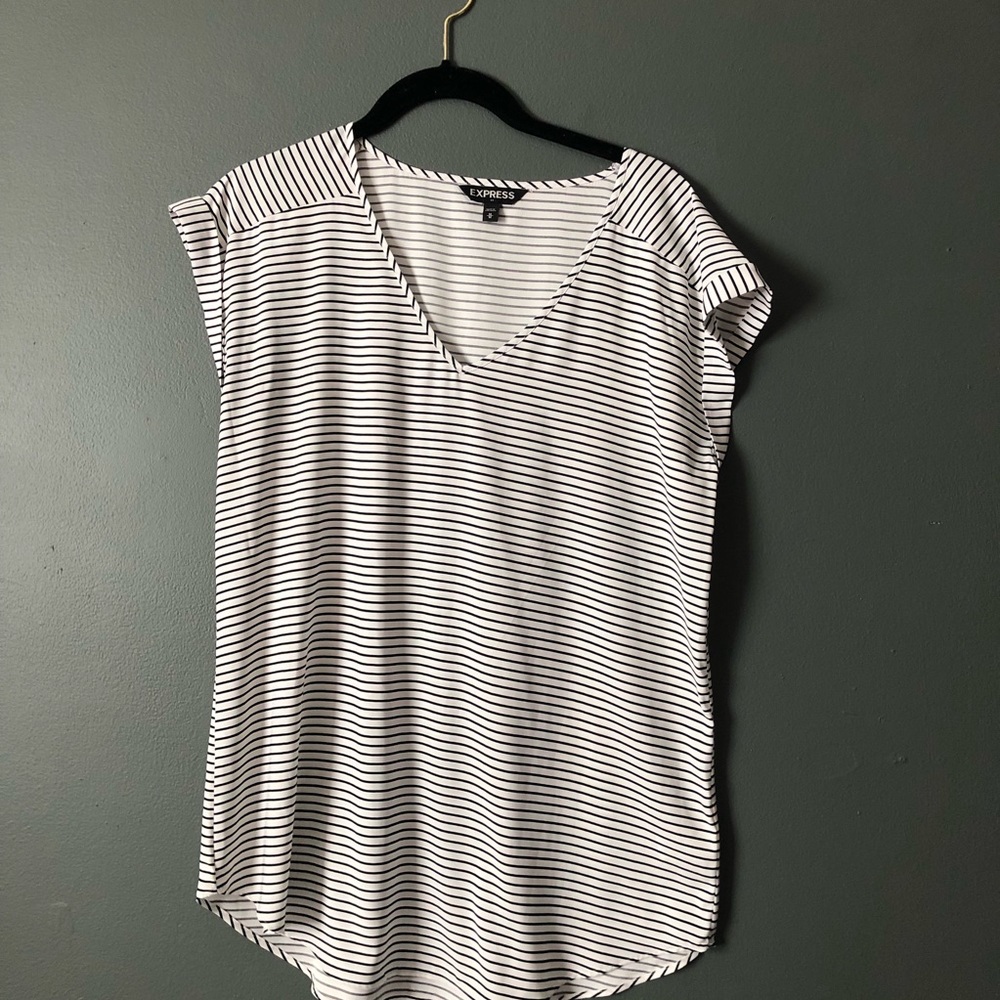 Express Striped Silk Shirt